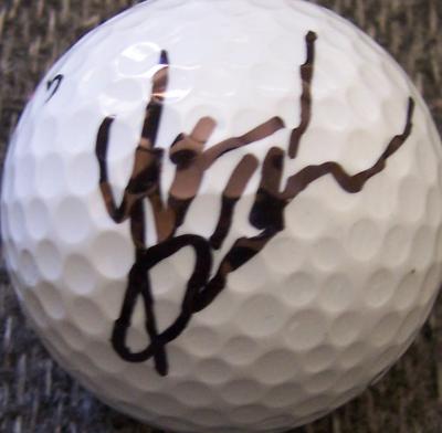 Yuta Ikeda autographed golf ball