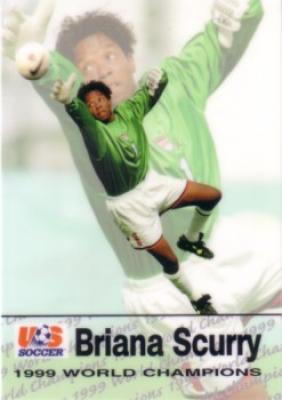 Briana Scurry 1999 U.S. Women's National Team Roox soccer card