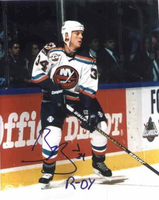 Bryan Berard autographed New York Islanders 8x10 photo