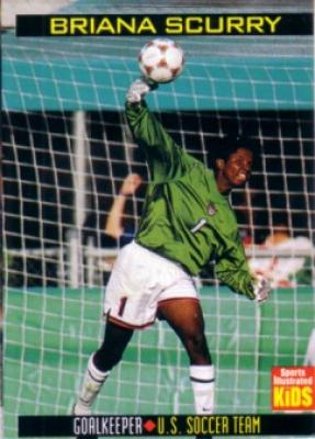 Briana Scurry 1999 U.S. Women's National Team Sports Illustrated for Kids soccer card