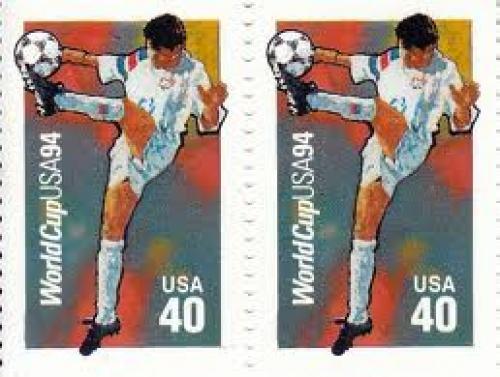 Stamps; U.S.A Worlcup 1994; 40 cents