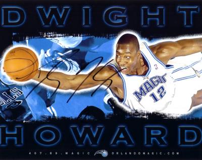 Dwight Howard autographed Orlando Magic 8x10 photo