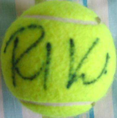 Richard Krajicek autographed tennis ball