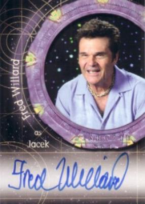 Fred Willard certified autograph Stargate SG-1 card