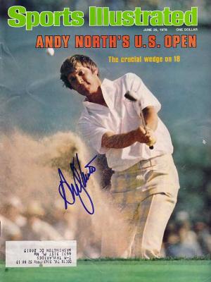 Andy North autographed 1978 U.S. Open golf Sports Illustrated
