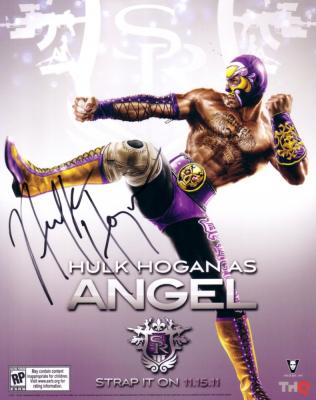 Hulk Hogan autographed 8x10 promo photo