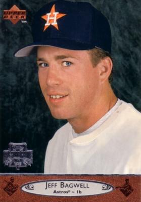 Jeff Bagwell 1996 Upper Deck All-Star Game jumbo card