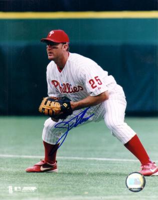 Jim Thome autographed Philadelphia Phillies 8x10 photo