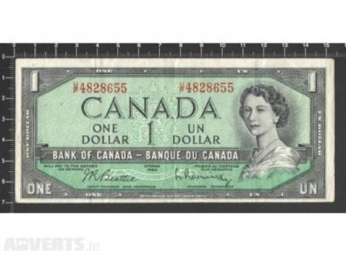 Canada 1 dollar-1954