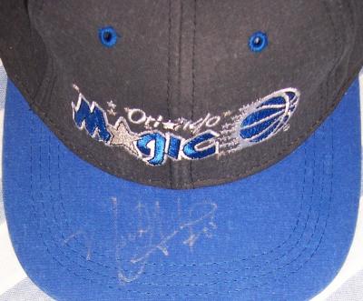 Nick Anderson autographed Orlando Magic cap or hat