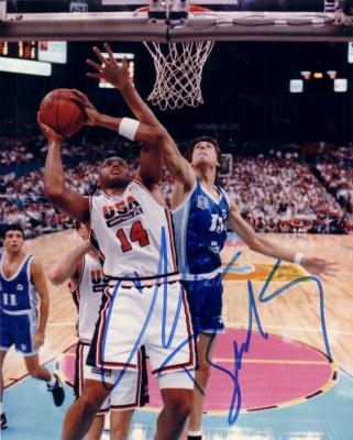 Charles Barkley autographed 1992 USA Dream Team 8x10 photo