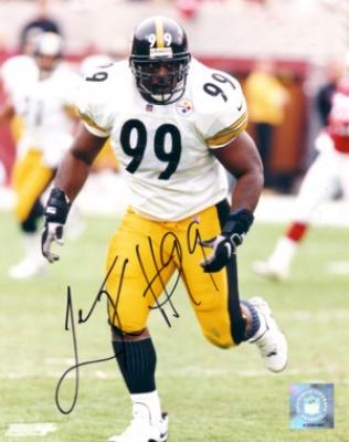 Levon Kirkland autographed 8x10 Pittsburgh Steelers photo