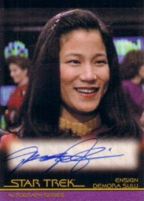 Jacqueline Kim certified autograph Star Trek card