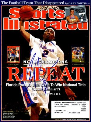 Corey Brewer autographed Florida 2007 National Championship Sports Illustrated