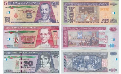 Guatemala Banknotes