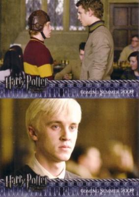 Harry Potter & the Half-Blood Prince album or binder exclusive promo cards 4 & 5