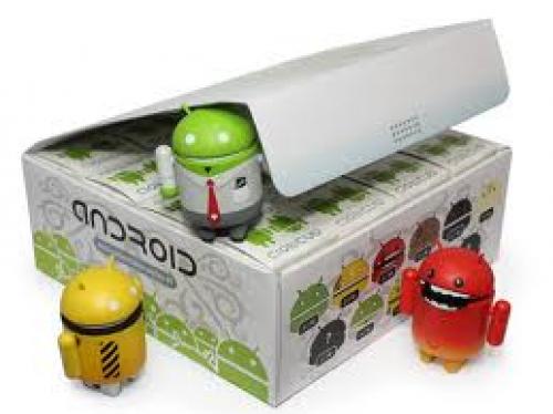 Android Robot Toys; Assorted colors