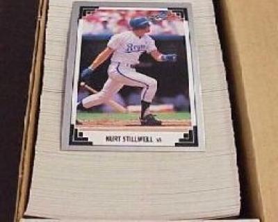 1991 Leaf baseball Series 1 264 card complete set