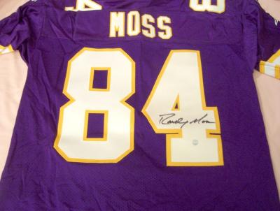 Randy Moss autographed Minnesota Vikings authentic jersey