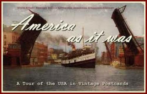 Postcards; Tour of USA in Vintage Postcards