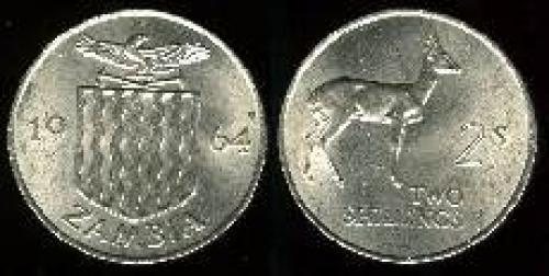 2 shillings 1964 (km 3