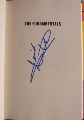 Isiah Thomas (Detroit Pistons) autographed The Fundamentals book