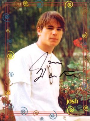 Josh Hartnett autographed 4x5 photo card