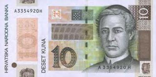 Banknotes; Croatia Banknotes; 10 deset Kuna