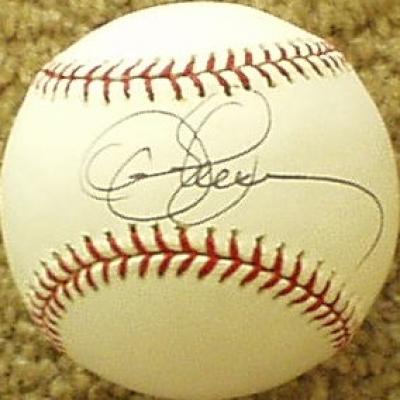 Dennis Eckersley autographed MLB baseball