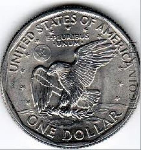 Coins;  USA coin; 1 dollar; Year: 1979 
