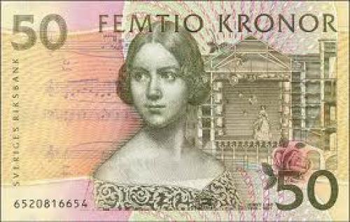 Sweden Banknote; 50kroner‑front.