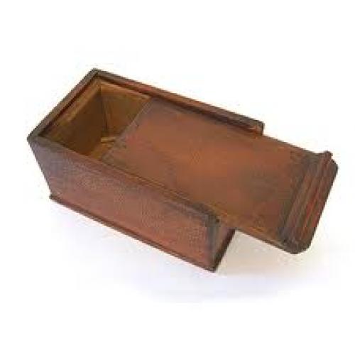 Antique Wooden Candle Box
