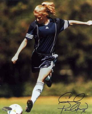 Cindy Parlow autographed 8x10 soccer photo (Steiner)