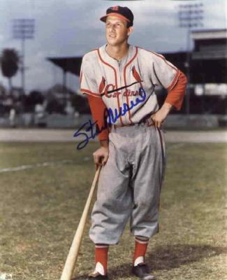 Stan Musial autographed St. Louis Cardinals 8x10 photo