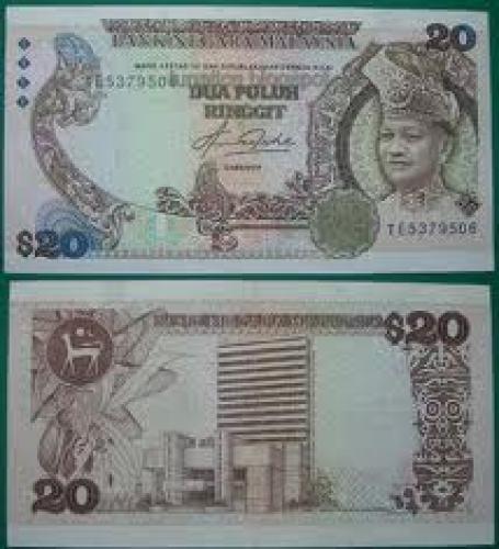 Banknotes; 20 Dua puluh Ringgit; Malaysian banknotes