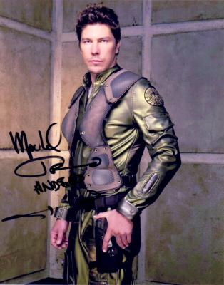 Michael Trucco autographed Battlestar Galactica 8x10 photo