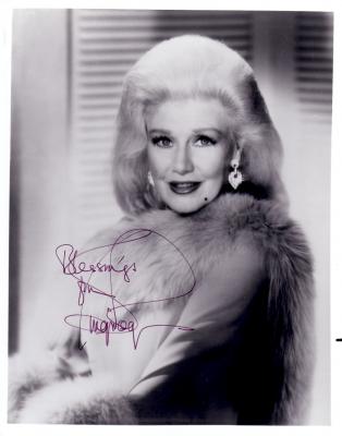 Ginger Rogers autographed 8x10 black and white photo