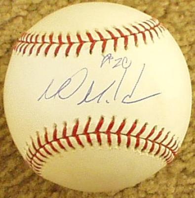 Mark Mulder autographed MLB baseball