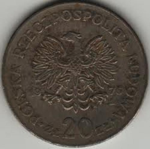 Coins; Poland 20 Zloty 1976