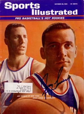 Jerry Lucas autographed 1963 Sports Illustrated
