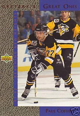 Paul Coffey Penguins 1993-94 Upper Deck Gretzky's Great Ones insert card #GG6
