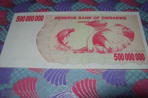 Zimbabwe (southern Rhodesia)-500000000 Dollars