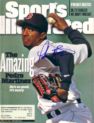 Pedro Martinez autographed Boston Red Sox 1998 Sports Illustrated