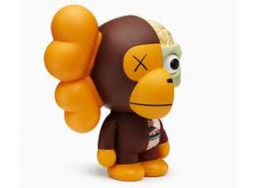 The Kaws Milo toy fuses the Milo character by A Bathing Ape