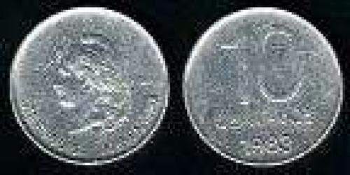 10 Centavos; Year: 1983; (km 89); aluminio; LIBERTAD