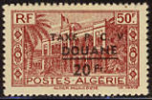 Postage due overprint 1v; Year: 1944