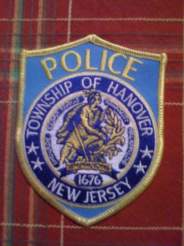 Hanover New Jersey Police patch