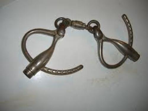 Antique 1800's handcuffs