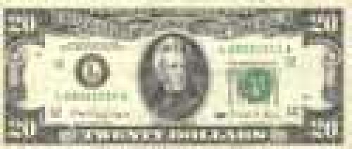 20 Dollars; Regular issues; (1964-1993)