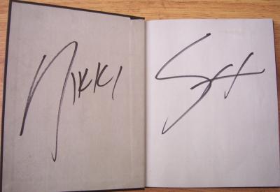 Nikki Sixx autographed This Is Gonna Hurt hardcover photo book (Motley Crue)
